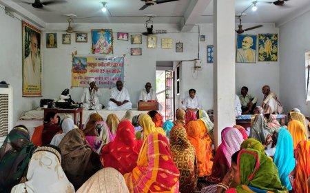 कबीर आश्रम तिनपनिया में धूमधाम से मनाई गई संत कबीर साहेब की 628वीं जयंती